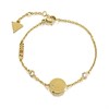 GUESS UBB03125YGL Dreaming Gold Tone Crystal Bracelet - J42213 Alternative Image