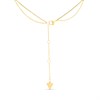 GUESS JUBN04159JW Gold Tone Crystal Double Necklace - J42238 Alternative Image