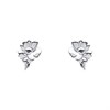 Laura Ashley Silver Plated Albertine Rose Pendant And Earring Set - J4309 Alternative Image
