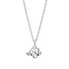 Laura Ashley Silver Plated Albertine Rose Pendant And Earring Set - J4309 Alternative Image