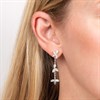 Laura Ashley LA071 Tumbling Floral CZ Drop Earrings - J4338 Alternative Image