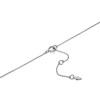 Fossil JFS00432998 Silver Cubic Zirconia Star And Moon Necklace - J4871 Alternative Image