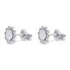 Fossil JFS00562040 Silver Cubic Zirconia Stud Earrings - J4889 Alternative Image