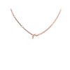Fossil JF03350791 Rose IP Crystal Set Double Drop Pendant Necklace - J49199 Alternative Image
