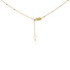 Fossil JF03942710 Yellow IP Heart Necklace - J49268 Alternative Image