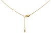Fossil JF03937710 Gold Tone  Heart Necklace - J49270 Alternative Image