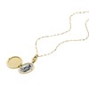 Fossil JF04426710 Yellow IP Stainless Steel Locket - J49321 Alternative Image