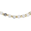 Fossil JF04443710 Howlite And Brass Bead Bracelet - J49324 Alternative Image