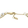 Fossil JF04443710 Howlite And Brass Bead Bracelet - J49324 Alternative Image