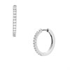 Fossil JA7234040 Cubic Zirconia Hoop Earrings - J49354 Alternative Image
