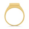 Fossil JF04791710 Gold Tone Signet Ring - J49363 Alternative Image