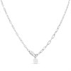 Fossil JA7271040 Clear Stone Necklace - J49369 Alternative Image