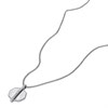 Fossil JF04909040 Steel Mother Of Pearl And Clear Stone Necklace - J49379 Alternative Image