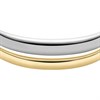Fossil JF04874998 Stainless Steel Two Tone Bangle - J49384 Alternative Image