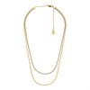Fossil JF04939710 Yellow IP Crystal Double Strand Necklace - J49398 Alternative Image