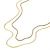 Fossil JF04939710 Yellow IP Crystal Double Strand Necklace - J49398 Alternative Image