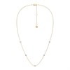 Fossil JF05017998 Two Tone CZ Station Necklace - J49440 Alternative Image