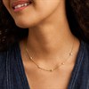 Fossil JA7337710 Gold Tone Moon And Stars Necklace - J49442 Alternative Image