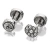 Fossil JF00828040 Crystal Stud Earrings - J4950 Alternative Image