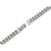 Black And White Diamante Bracelet - J5017 Alternative Image