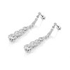 Diamante Graduated Drop Earrings - J5146 Alternative Image