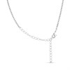 Diamante Graduated Crystal Necklet - J5302 Alternative Image