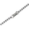 Black And White Diamante Dropper Necklet - J5324 Alternative Image