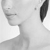 Cachet Leafy Cubic Zirconia Stud Earrings - J74101 Alternative Image