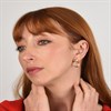 Cachet Qiao Cubic Zirconia Drop Earrings - J74111 Alternative Image