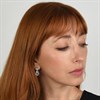 Cachet Shade Cubic Zirconia Drop Earrings - J74126 Alternative Image