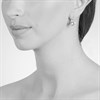 Cachet Elise Gold Tone Crystal Drop Earrings - J7414 Alternative Image