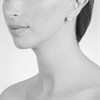 Cachet Gold Tone Simulated Pearl Stud Earrings - J7441 Alternative Image