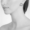 Cachet Elan Gold Tone Simulated Pearl Clip On Earrings - J7458 Alternative Image