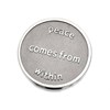 Quoins QMOD10LR  Reflection Of The Heart Gold Plated Coin - Large - J7534 Alternative Image