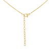 VIVA Cubic Zirconia Drop Adjustable Necklet - J76136 Alternative Image