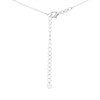 Briolette Silver Multi Colour Cubic Zirconia Necklace - J77136 Alternative Image
