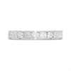 Briolette Silver CZ Baguette Ring - J77198 Alternative Image