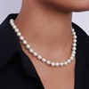 Anne Klein Simulated Pearl Beaded Necklace - J78208 Alternative Image