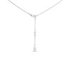 Crystal Allure Crystal Rectangular Necklace - J8079 Alternative Image