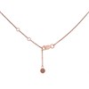 Radley RYJ2200 Rose Tone Silver Pink Cubic Zirconia Heart Necklace - J81100 Alternative Image