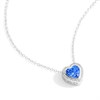 Radley RYJ2477 Silver Blue CZ Heart Necklace - J81203 Alternative Image