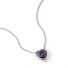 Radley RYJ2201S Silver Tone Lilac CZ Necklace - J81925 Alternative Image