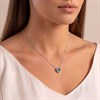 Radley RYJ2477S Silver Tone Blue CZ Necklace - J81926 Alternative Image