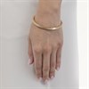 Radley RYJ3556S Gold Tone Twist Bangle - J81944 Alternative Image