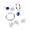 Radley RYJ1545S Silver Tone Hoop Earrings And Charm Set - J81957 Alternative Image
