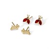 Radley RYJ1502S Pale Gold Tone Ladybird And Dog Earring Set - J81961 Alternative Image