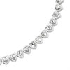 Radley RYJ3435S Silver Tone Stone Heart Bracelet - J81965 Alternative Image