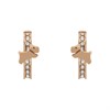 Radley RYJ1290S Rose Tone Crystal Hoop Earrings - J81978 Alternative Image