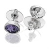 Oliver Weber Tanzanite Crystal Stud Earrings - J8540 Alternative Image