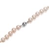 9ct White Gold Cultured Freshwater Pearl Necklace - 17.5in - J9567 Alternative Image